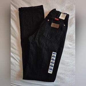 Wrangler Black Boot Cut Jeans